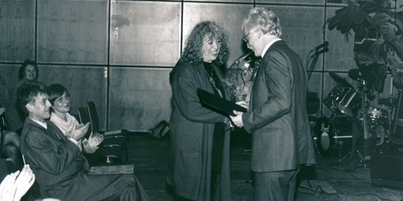 Die Preisträgerin des Berninghausenpreises 1992