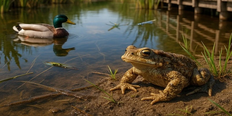 Teichbewohner am Teich