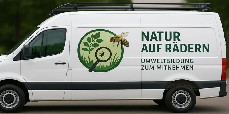 KI generiertes Bild eines Lernmobils