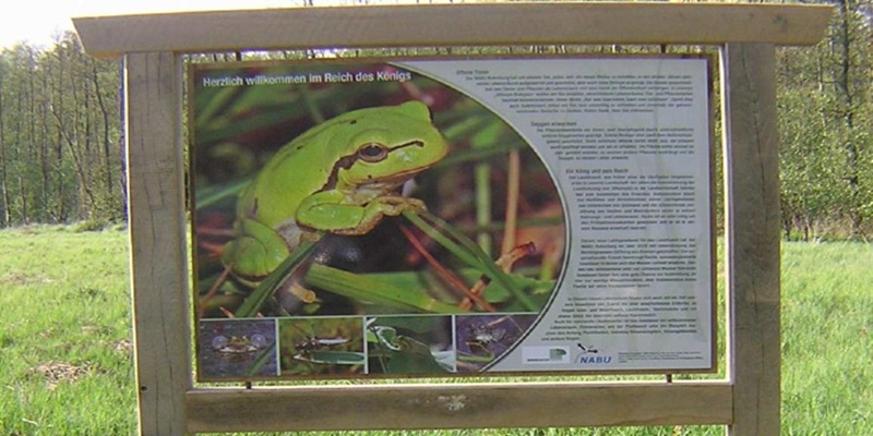 Infotafel Biotop Eversen